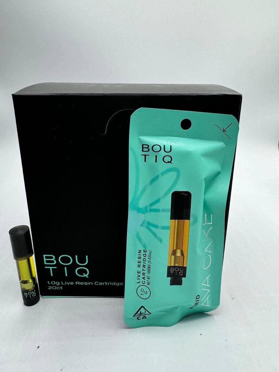 Boutiq 1G Live Resin Carts