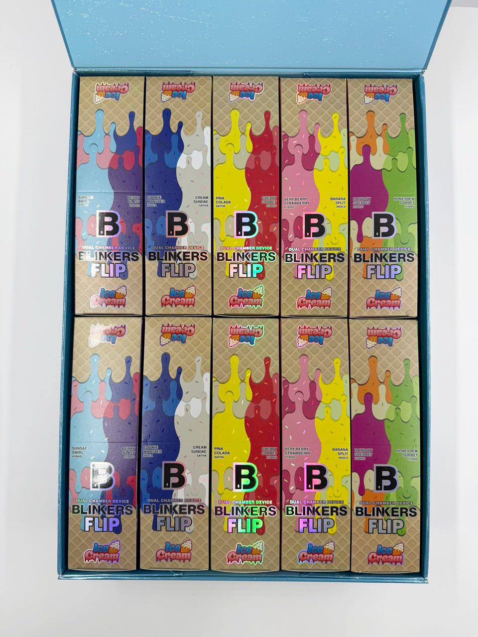 Blinkers Flip 2G Dual Chamber Disposable 2 Blinkers flip 2g dual chamber disposable